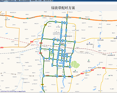 區(qū)域協(xié)調(diào)交通信號優(yōu)化服務/交通信號調(diào)···